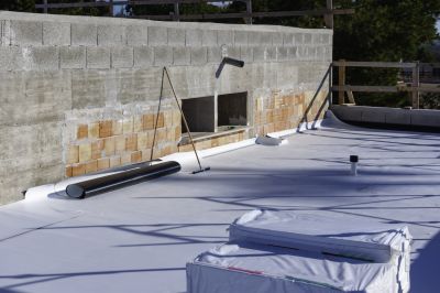 Waterproof Coating on Roof